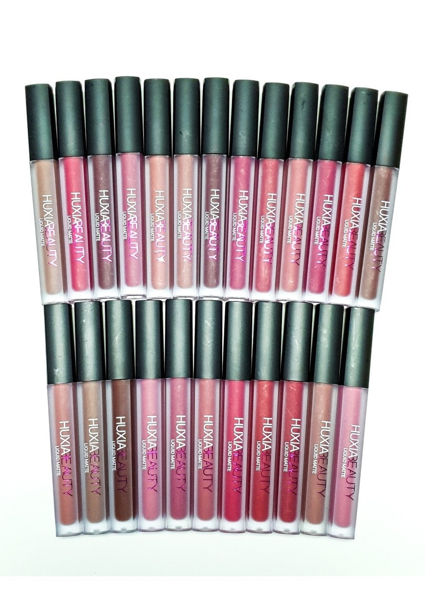 Labiales Mate Huxia Beauty 48 Piezas Matte Liquido Indeleble