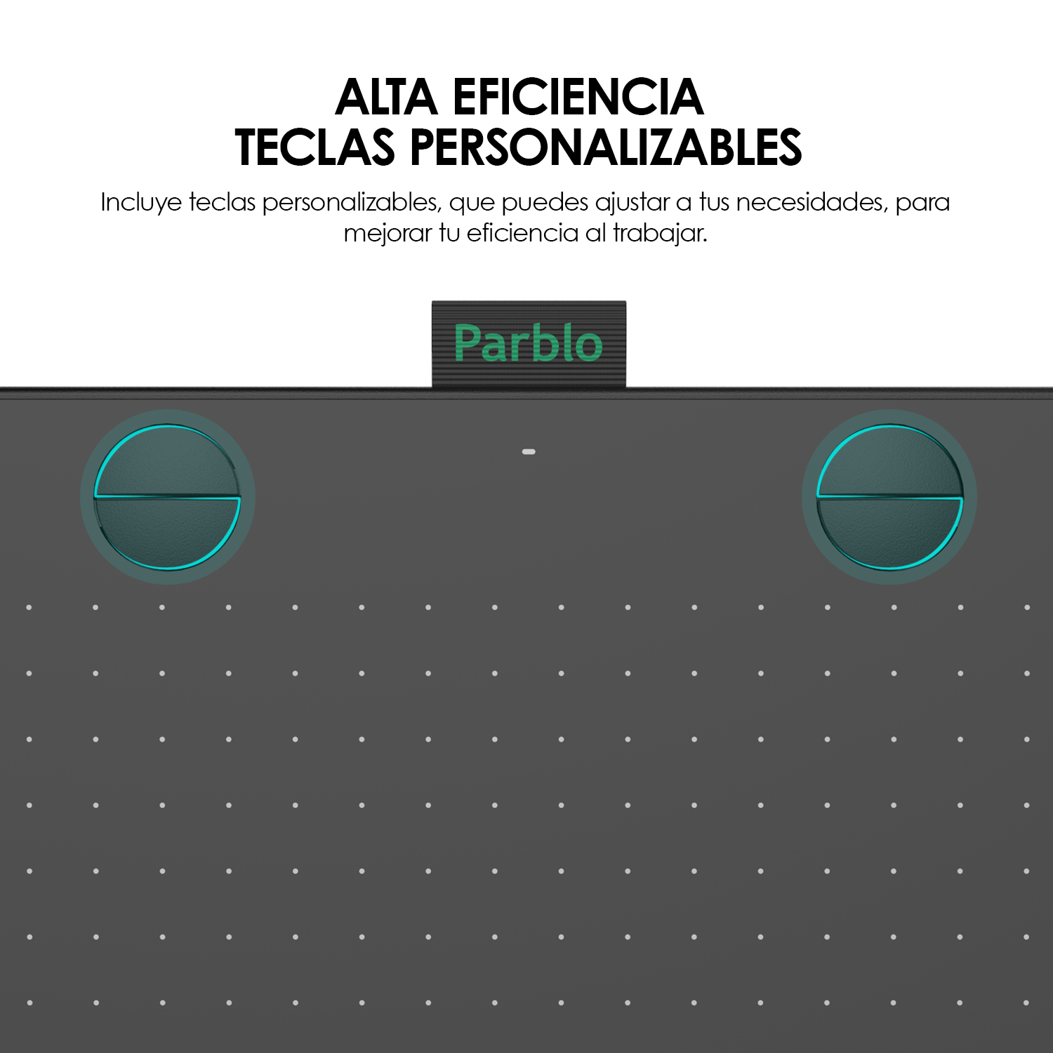 Tableta Digitalizadora Diseño Dibujo 6x4 pulgadas Parblo A640 V2 Negra .