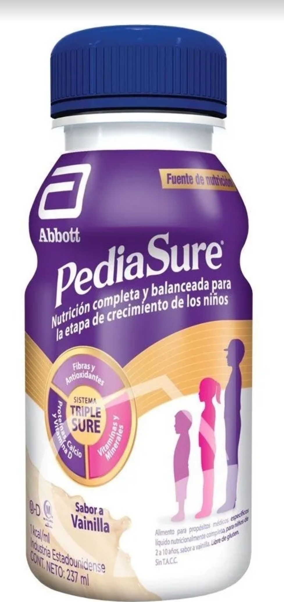 Suplemento nutricional plus vainilla liquido 237 ml