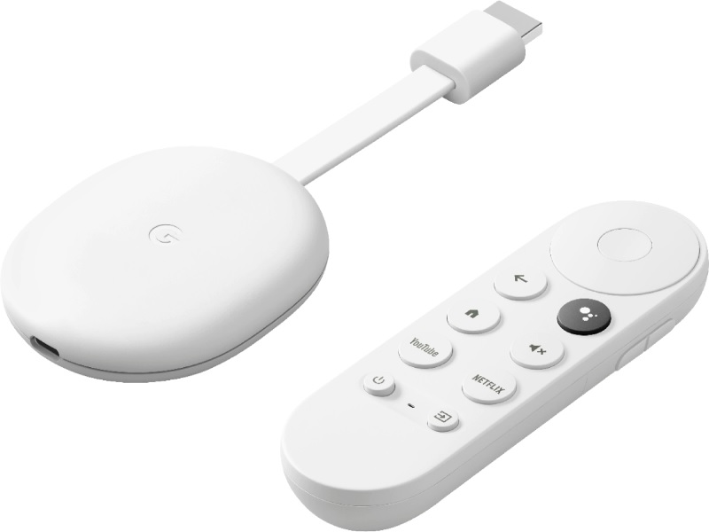 Chromecast con Google TV - 4K - Snow