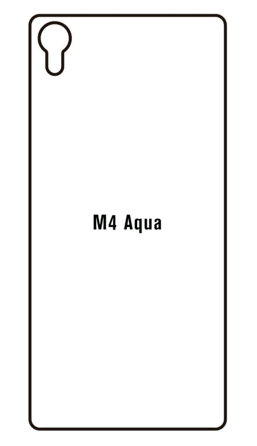 Jeco 99F Kit de Mica Hidrogel AZUL Frontal+Trasera SONY M4 AQUA