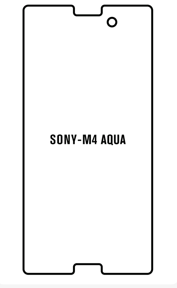 Jeco 99F Kit de Mica Hidrogel AZUL Frontal+Trasera SONY M4 AQUA