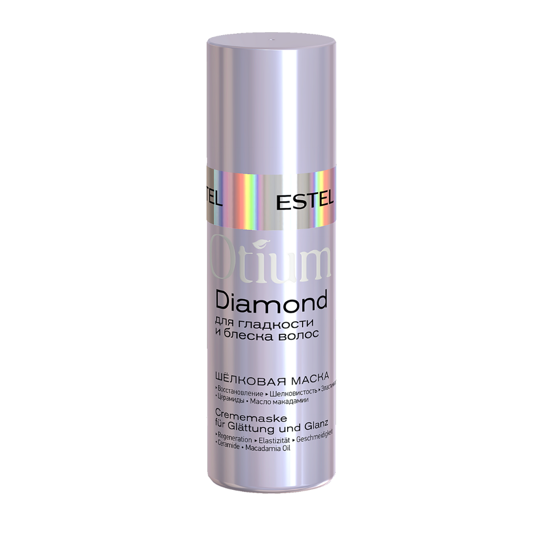 Mascarilla De Seda Para Cabello Liso Y Brillante Otium Diamond
