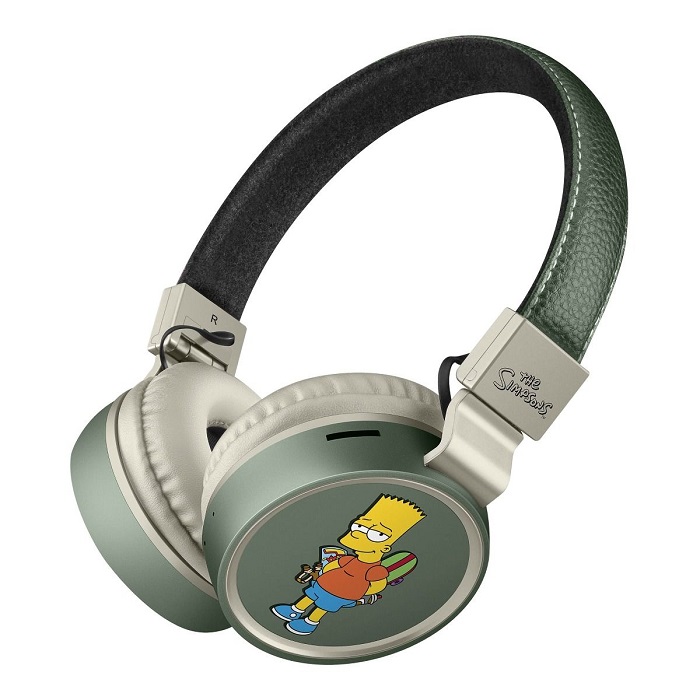 Audífonos Bluetooth con reproductor MP3 The Simpsons