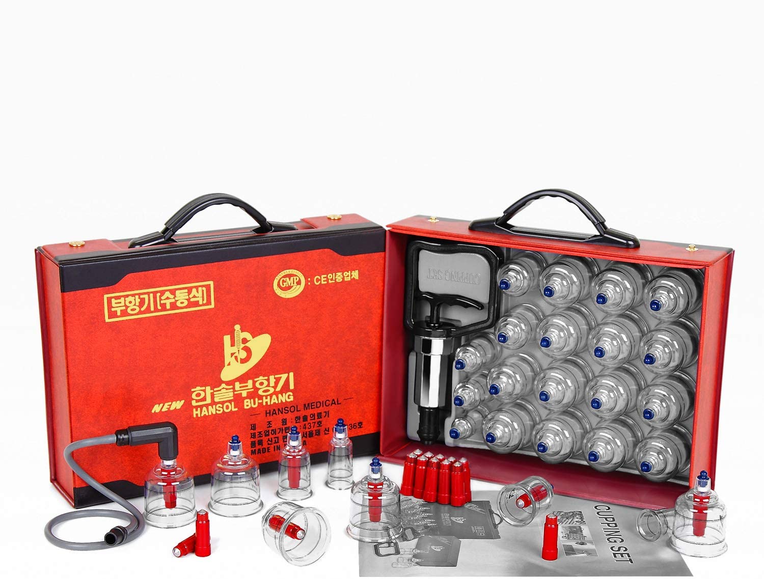 Hansol Equipo Profesional De Ventosas Terapias Alternativas 19 copas