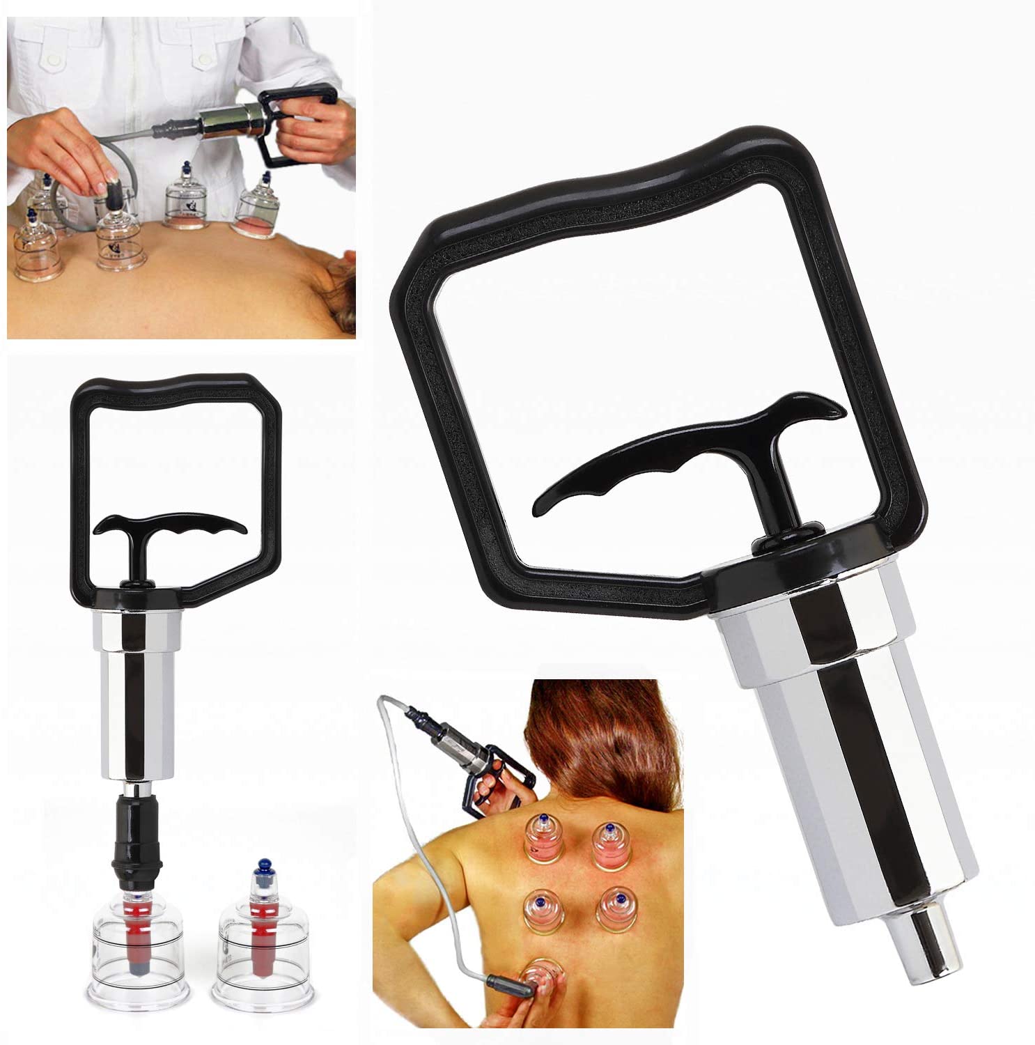 Hansol Equipo Profesional De Ventosas Terapias Alternativas 19 copas