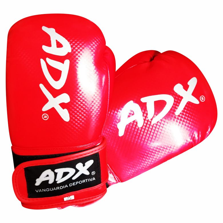 Guantes de Box Infantil Mod Prisma con Proteccion en Muñeca Relleno Multicapas PU 8oz
