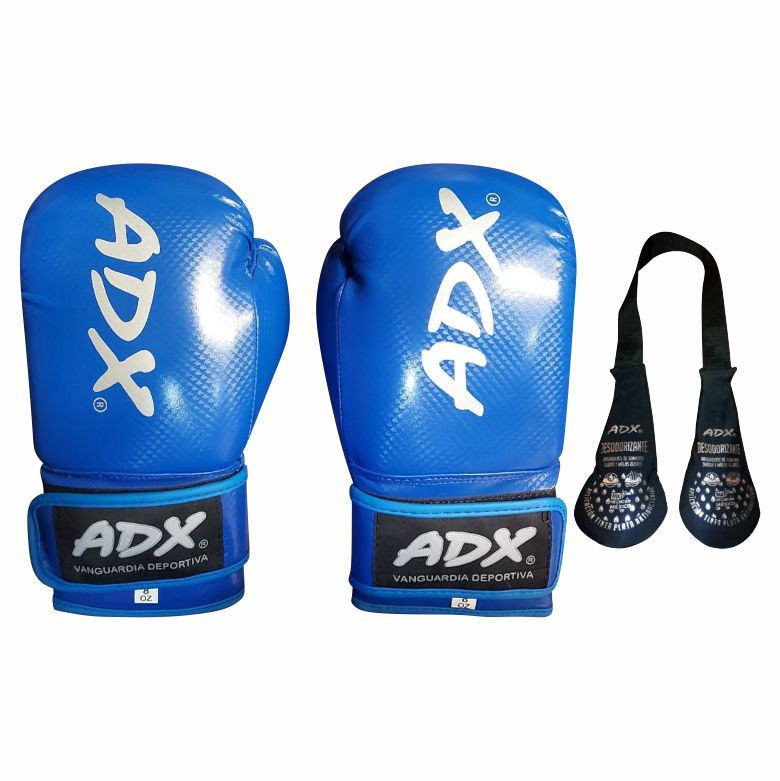 Guantes de Box Infantil Mod Prisma con Proteccion en Muñeca Relleno Multicapas PU 8oz