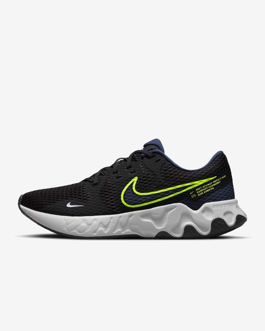 Tenis Nike Renew Ride 2 Caballero Original CU3507 001