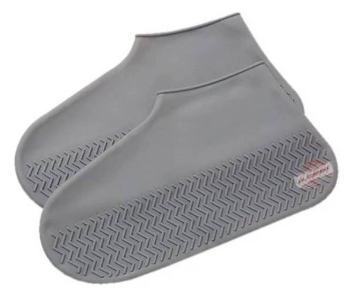Cubre Zapato Tenis Protector Impermeable Silicon Gris Large