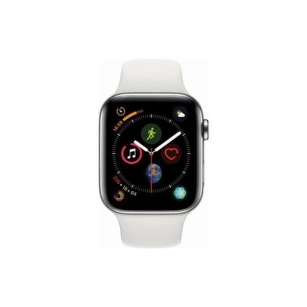 Apple Watch S4 GPS + Cellular LTE Acero Inoxidable 44 mm - Blanco
