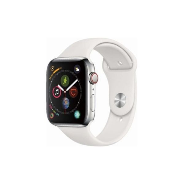 Apple Watch S4 GPS + Cellular LTE Acero Inoxidable 44 mm - Blanco