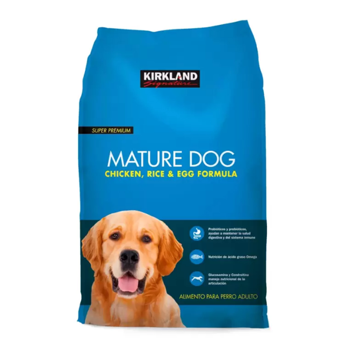 18kg Alimento Para Perro Kirkland Adulto Pollo Arroz Huevo CST