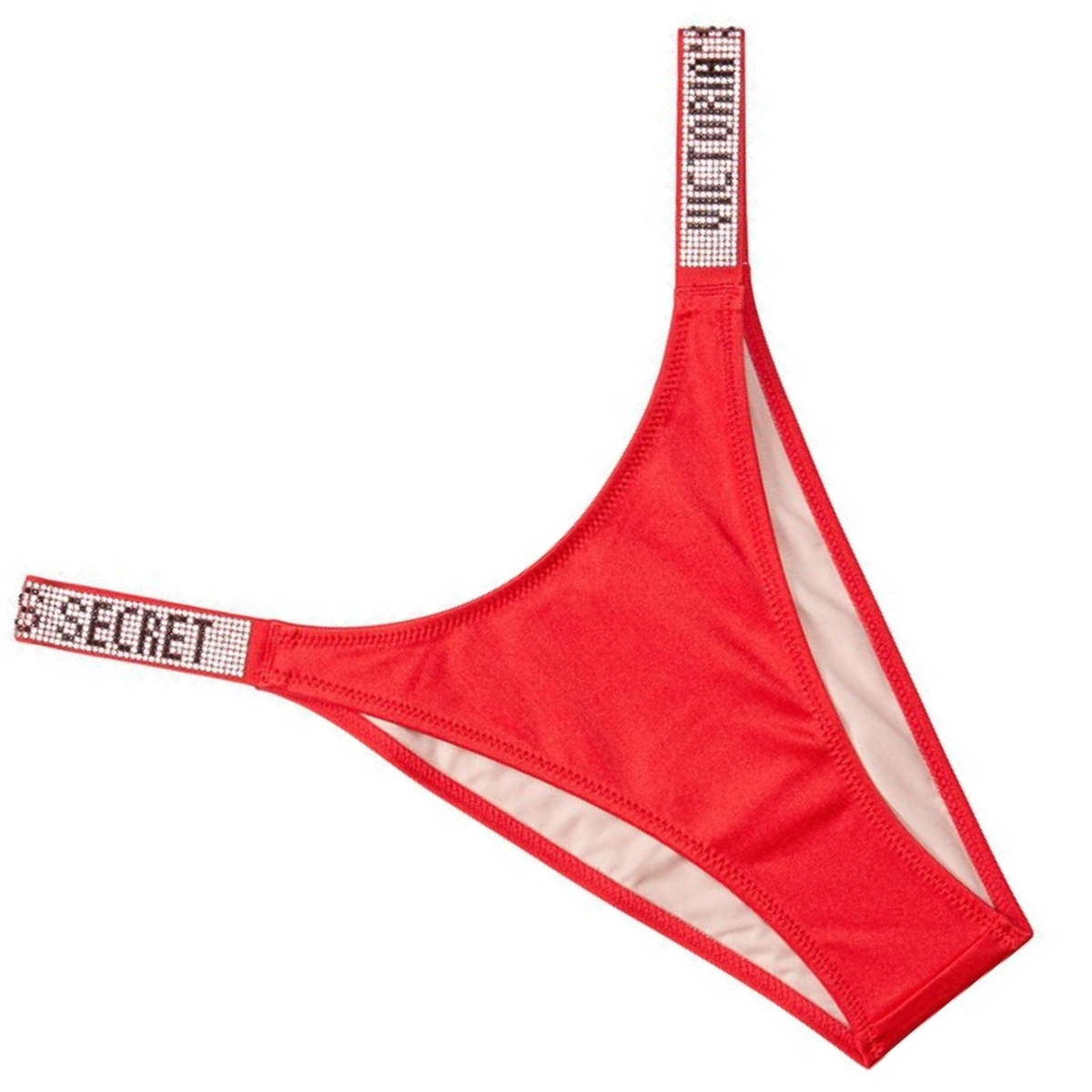 Panti Victorias Secret Brazillian Bikini Pedreria Lenceria Roja