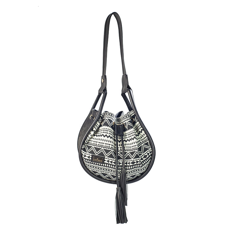Bolso AngeLozano de Piel Telar o Yute Modelo Ana
