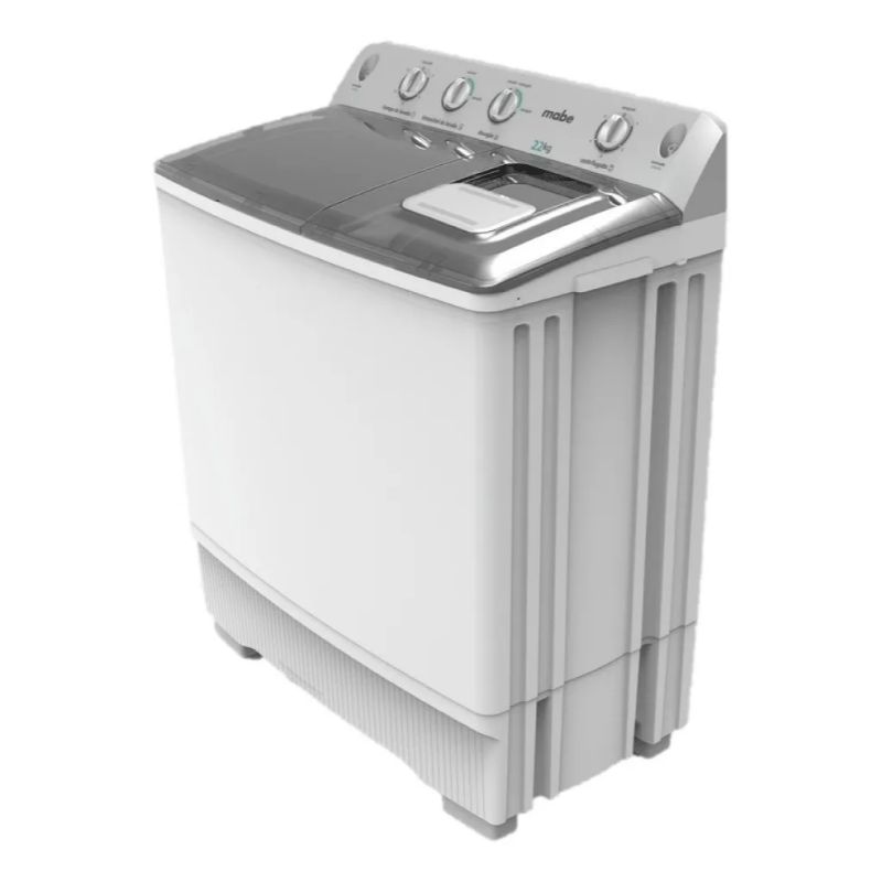 Lavadora Mabe Semiautomática 22 kg. Silver LMD2200B0