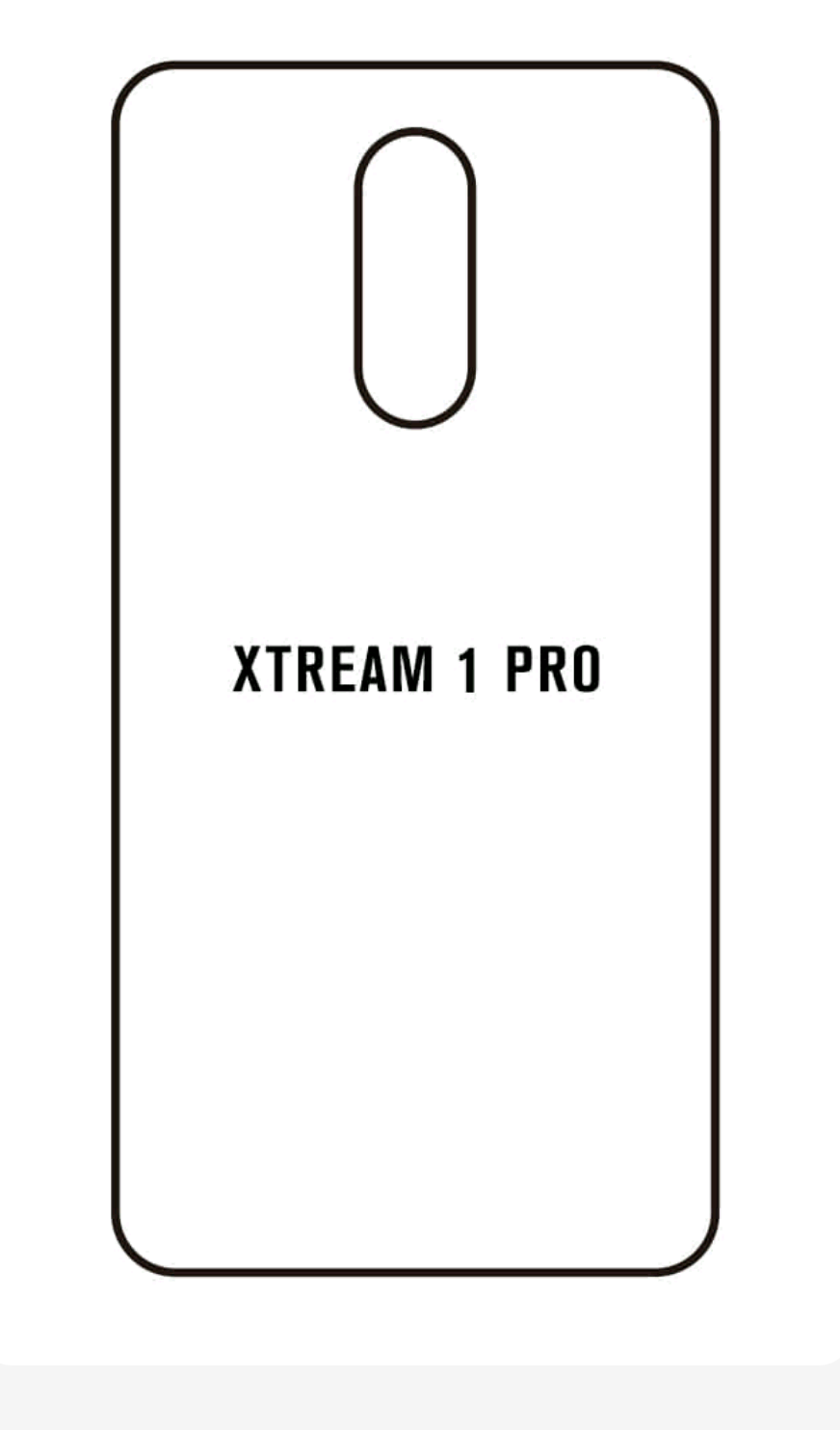 Jeco 99F Kit de Mica Hidrogel AZUL Frontal+Trasera EVERCOSS XTREAM 1 PRO