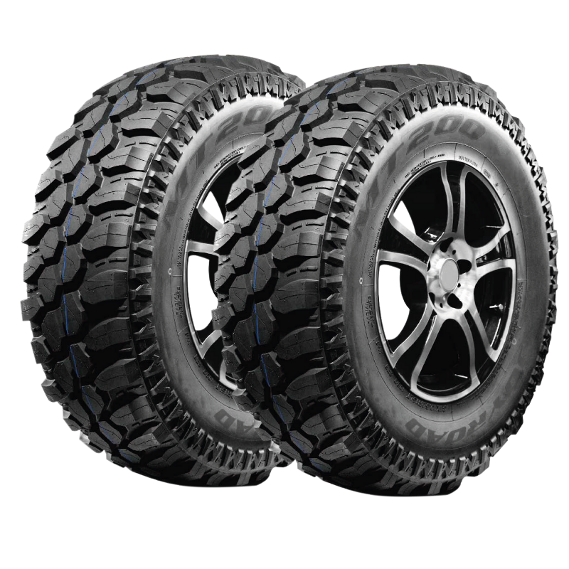 2 Llantas LT245/75R16 120N Resistente a Golpes y Ponchaduras
