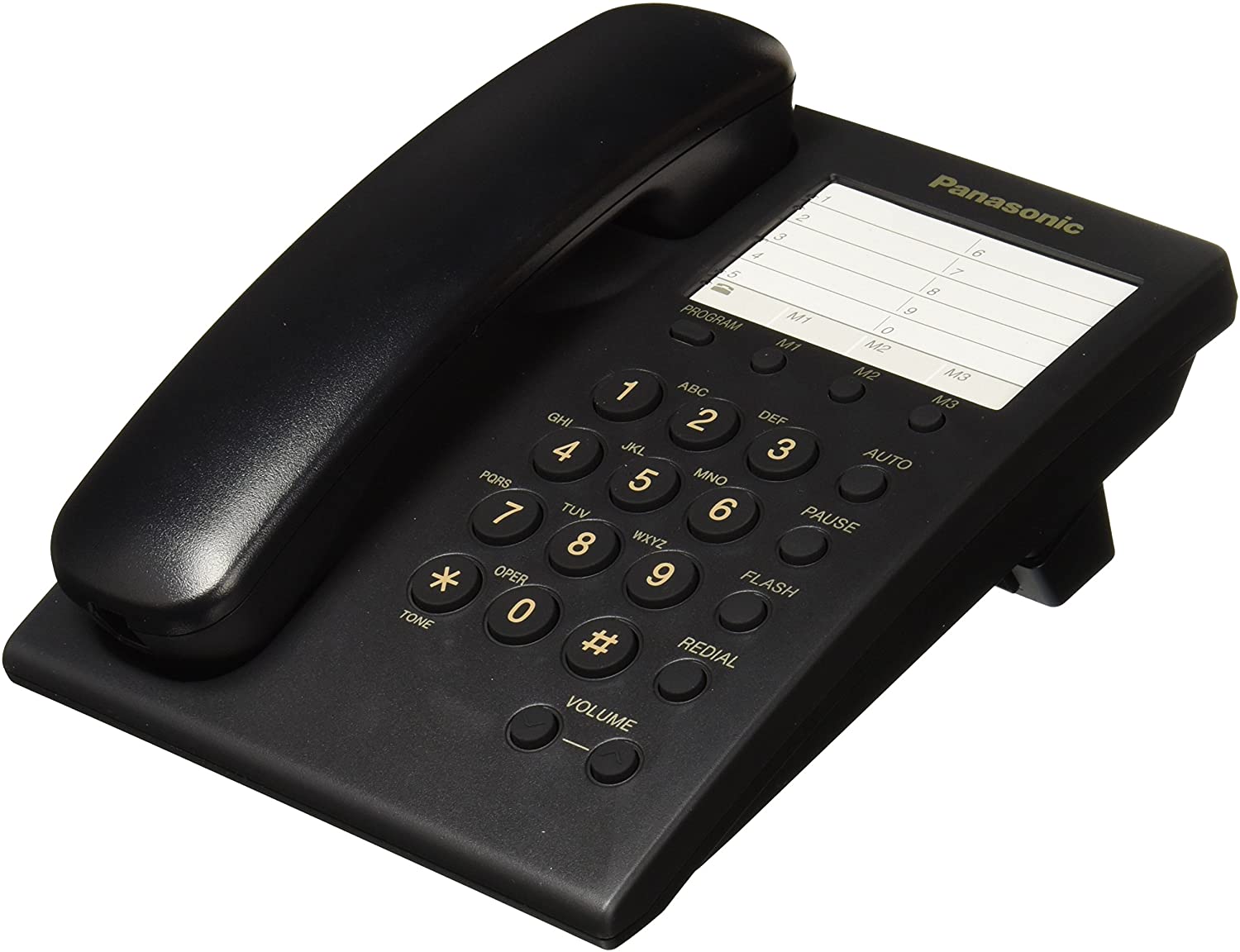 Telefono Panasonic Alambrico  Kx-ts550  Uniliinea 13 Memorias.