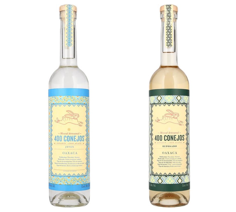 Mezcal 400 Conejos Espadín Joven y Reposado Dúo Pack