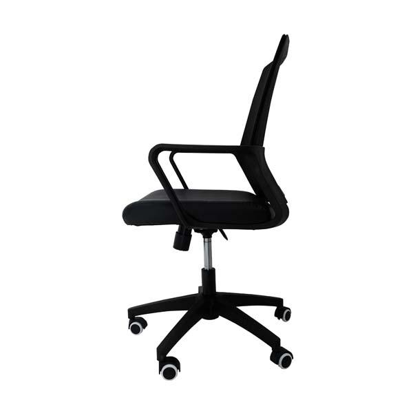 Silla de Oficina modelo Lambert Negra pata Negra