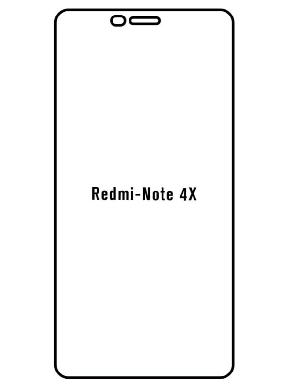 Jeco 99F Kit de Mica Hidrogel AZUL Frontal+Trasera Redmi Note 4x