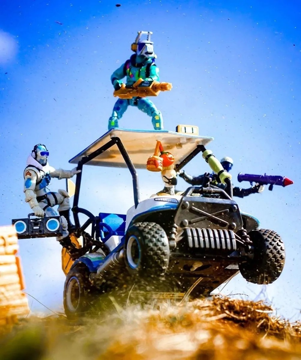 FORTNITE ALL TERRAIN ATK VEHÍCULO KART R/C FIGURA COLECCIONABLE