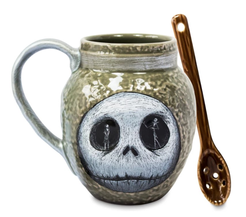 Taza El Extraño Mundo de Jack con Cuchara Jack & Sally Tarro 
