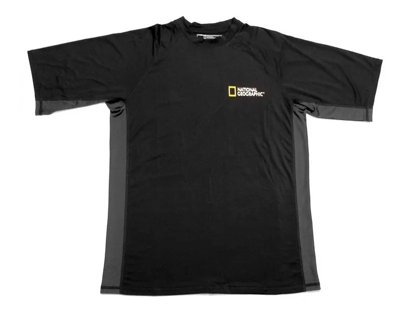 Playera para natación clásica talla mediana para hombre National Geographic 6411