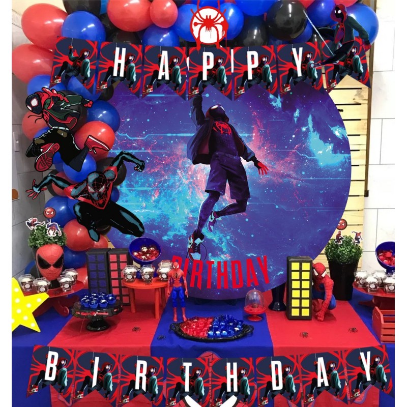 Kit decoración cumpleaños Spider-Man