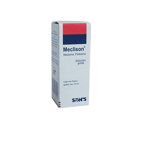 Meclison Gotas 15 mL  -- Meclozina / Piridoxina