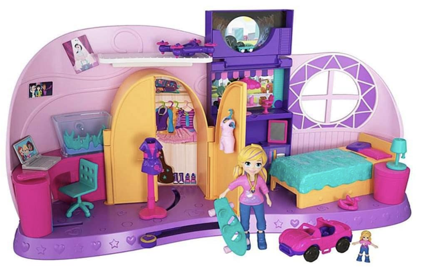 Polly Pocket Cuarto Transformable