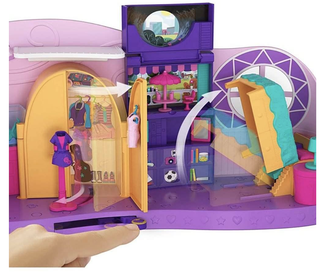 Polly Pocket Cuarto Transformable