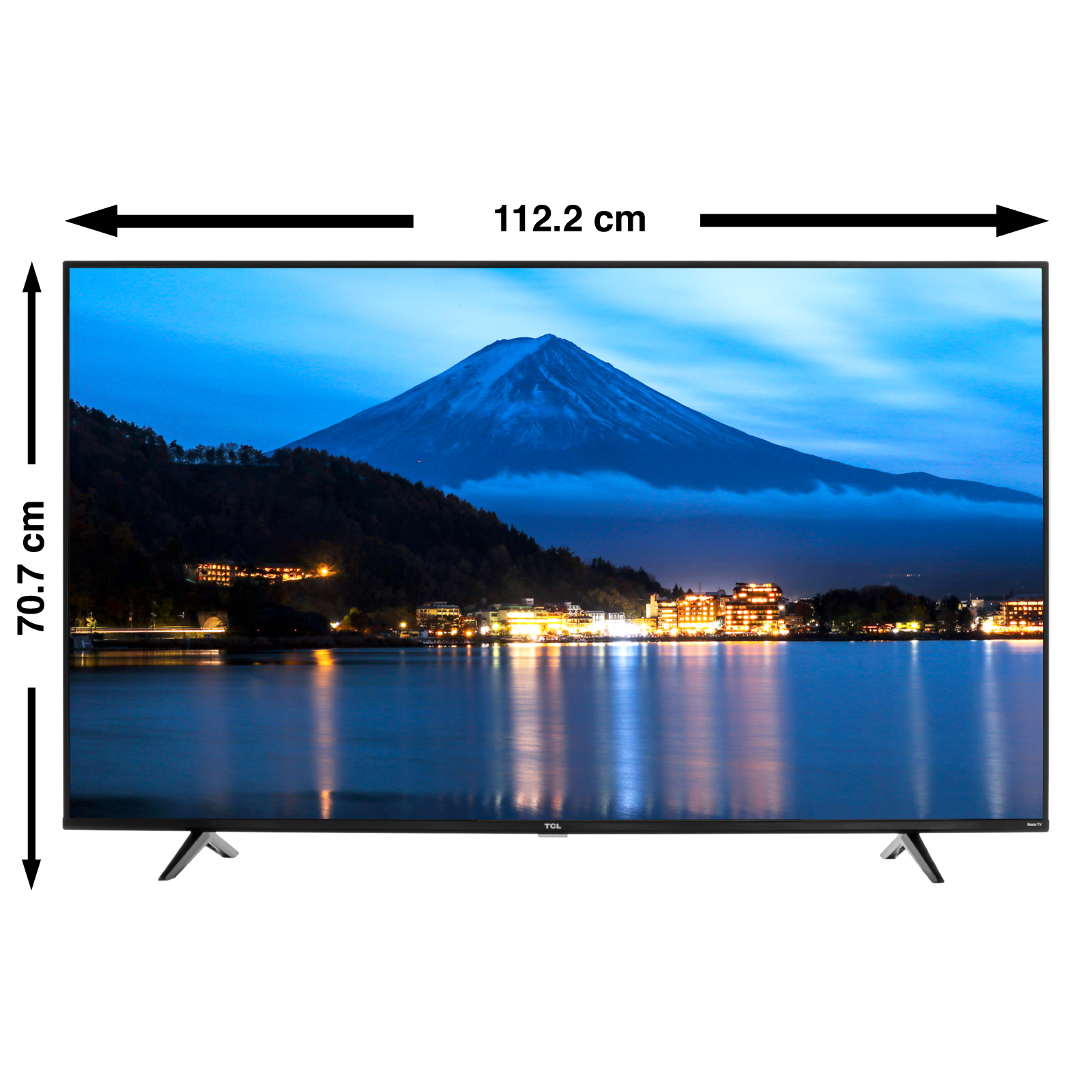 Pantalla TCL 50" Roku Smart TV 4K UHD Wifi Doble Banda 50S443-MX