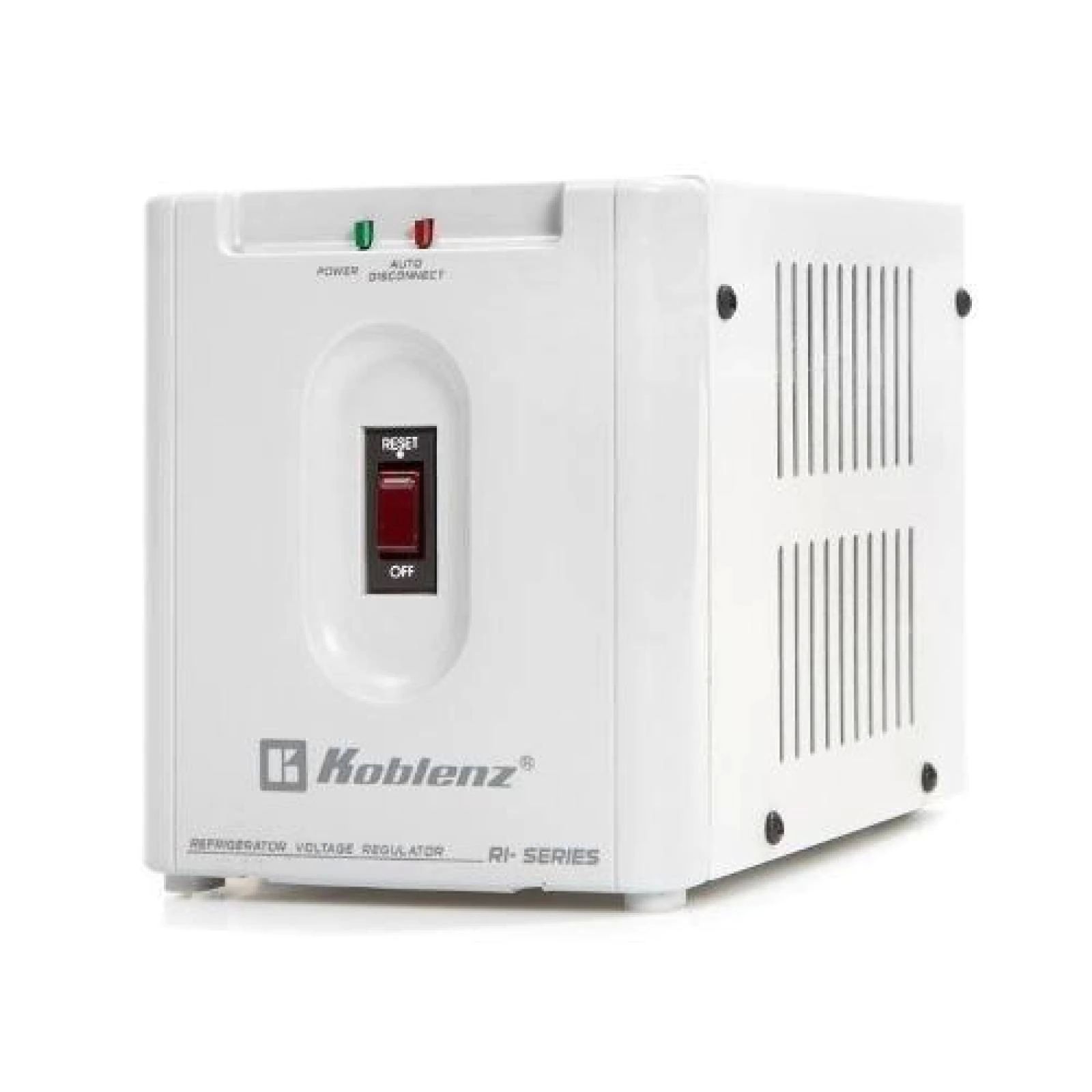 REGULADOR KOBLENZ PARA REFRIGERADOR LAVADORA SECADORA 1500VA ENTRADA Y SALIDA DE 120V