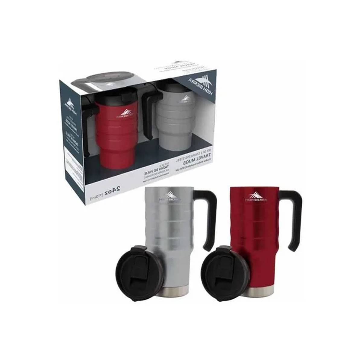 Termos Pack de 2 Piezas High Sierra HS1910 SMS