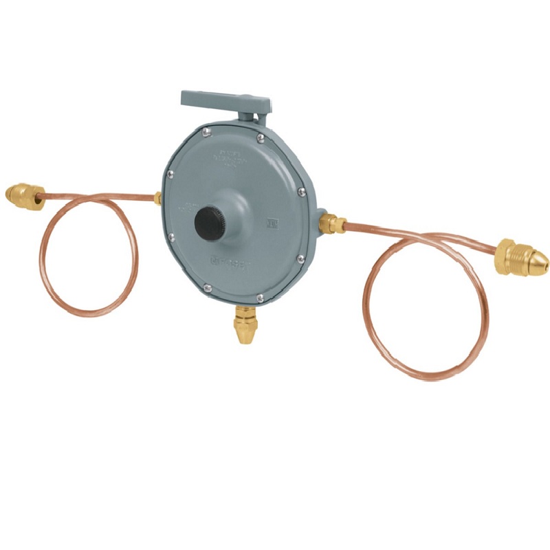 Regulador de gas de 2 vías para Tanque Doméstico y Portátil RG-200 FOSET 