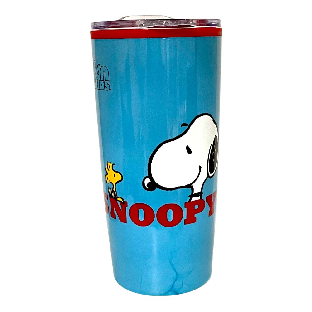 Snoopy Vaso Termo Doble Capa Acero Inoxidable 450 Mls