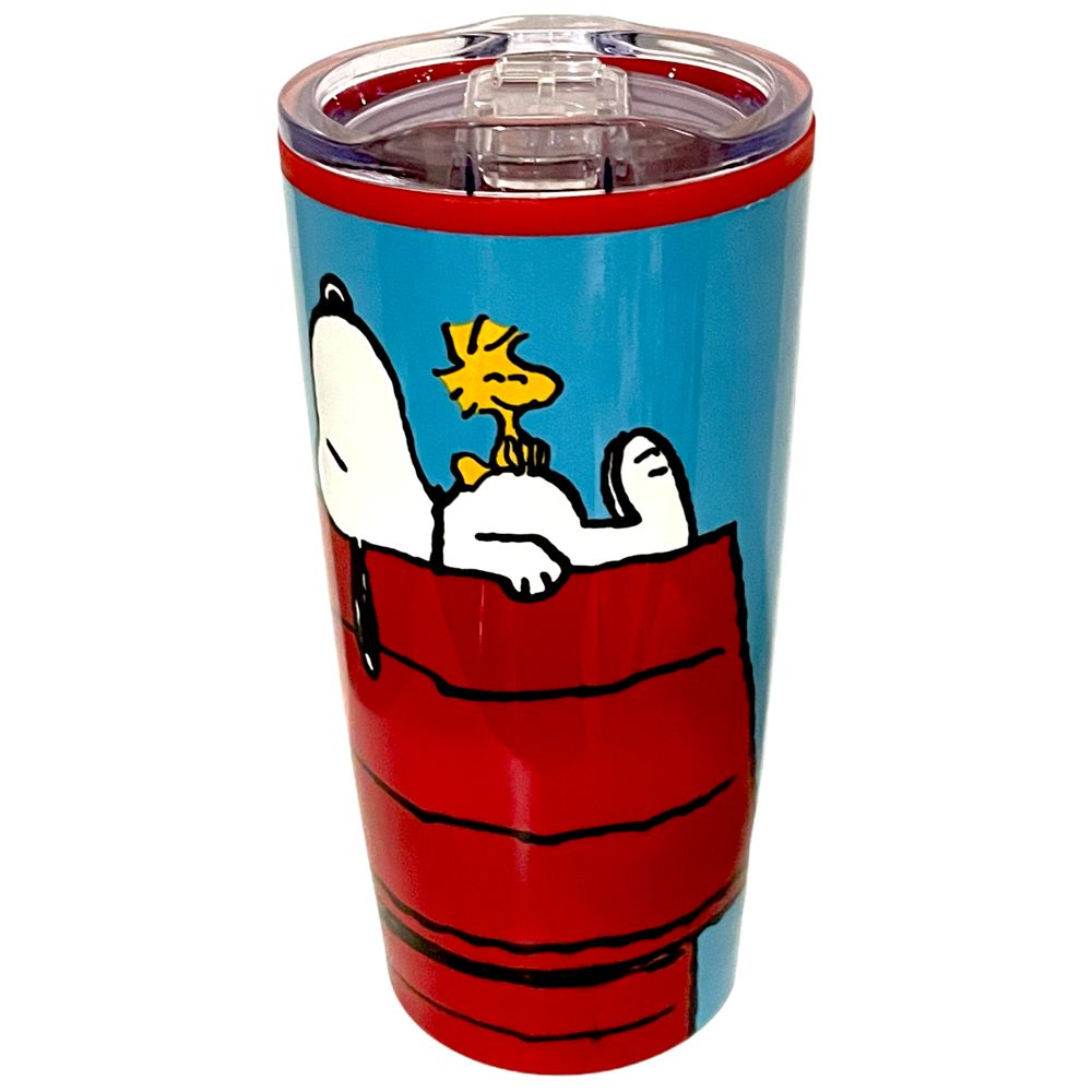 Snoopy Vaso Termo Doble Capa Acero Inoxidable 450 Mls