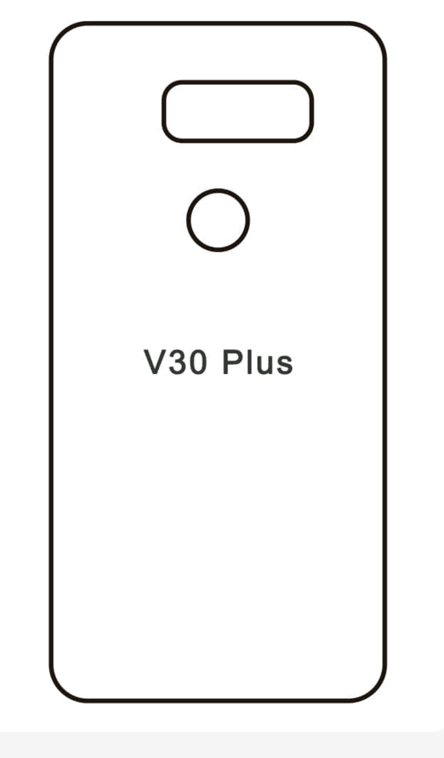 Jeco 99F Kit de Mica Hidrogel AZUL Frontal+Trasera LG V30 PLUS