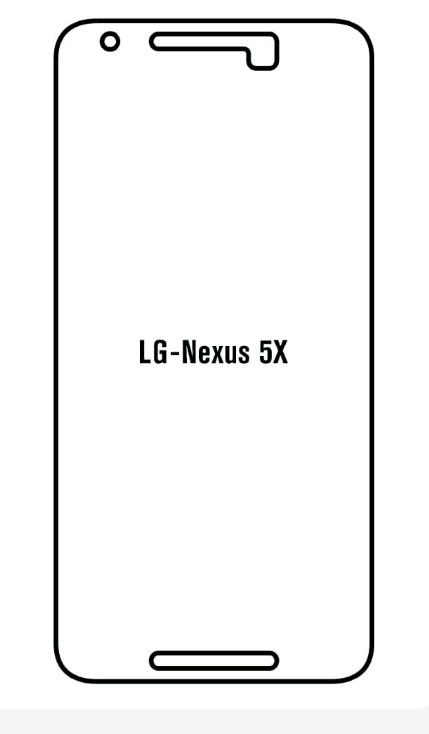 Jeco 99F Kit de Mica Hidrogel AZUL Frontal+Trasera LG NEXUS 5X