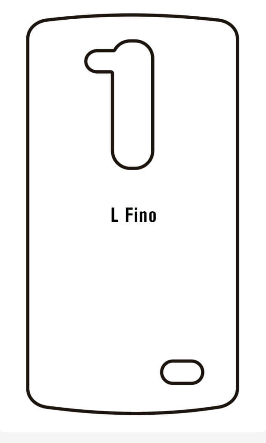 Jeco 99F Kit de Mica Hidrogel AZUL Frontal+Trasera LG L FINO