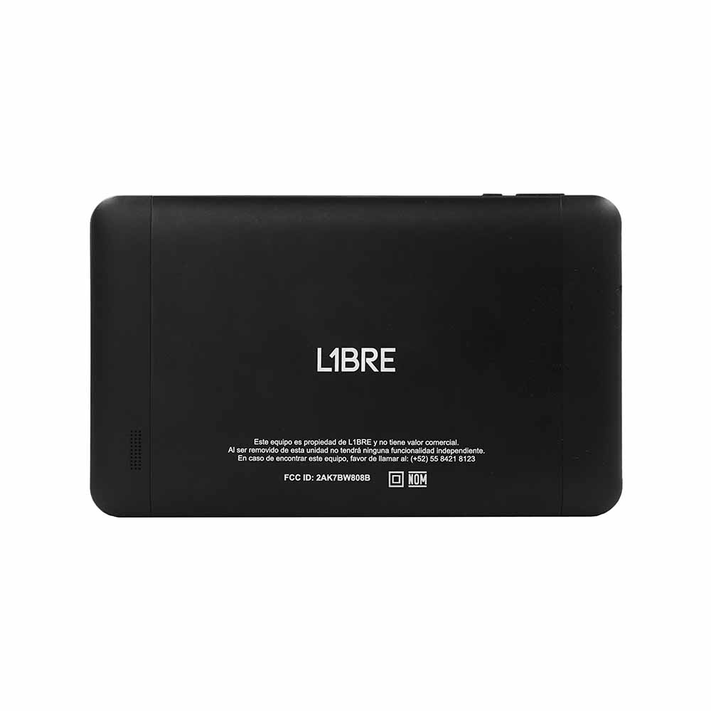 Tableta Libre 8 3G LTE Tablet, MediaTek MT8163, 1GB, 16GB, 5MP Camara, Android 5.0.2 Negro