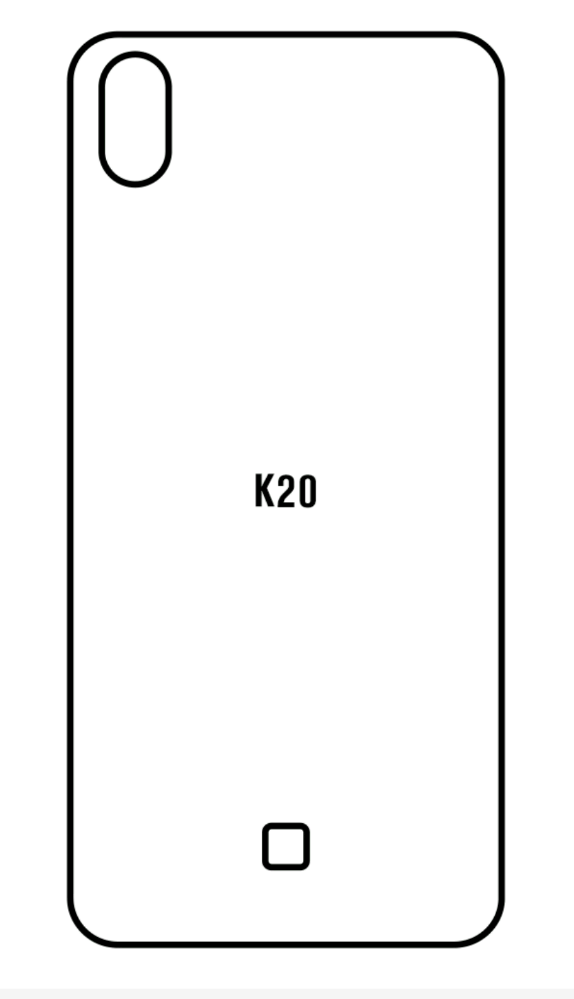 Jeco 99F Kit de Mica Hidrogel AZUL Frontal+Trasera LG K20