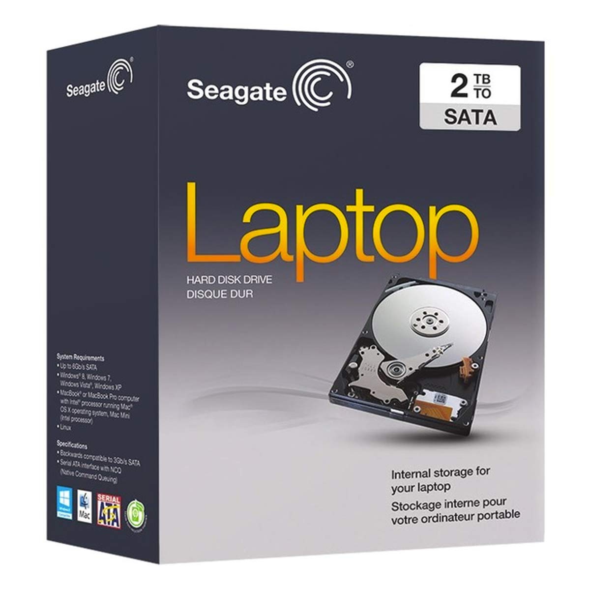 Seagate STBD2000102 2 TB 2.5" Internal Hard Drive - SATA