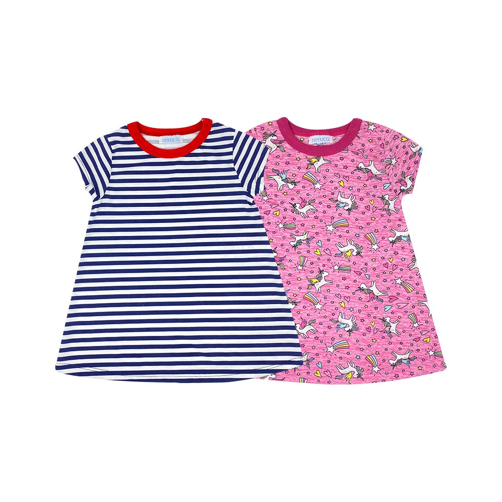 Set 2 Vestidos Fullprint Talla 2 -  3X Años  Nenuco