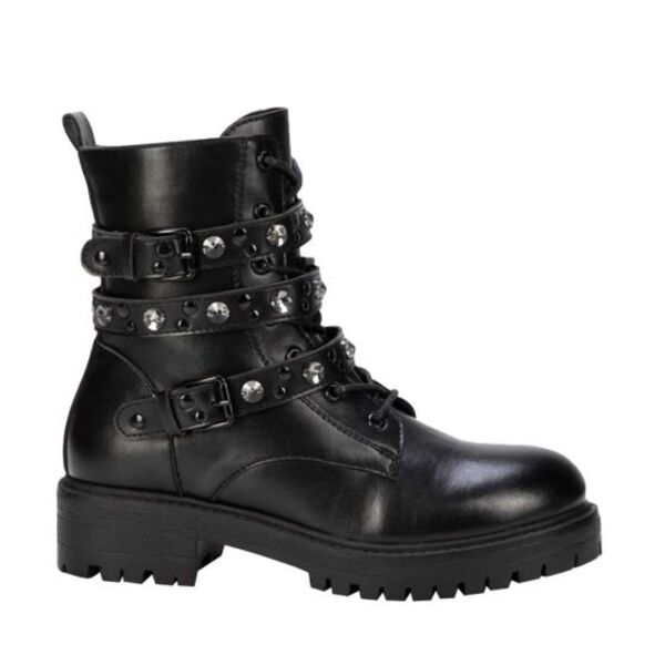 Botas para mujer tipo  militar, marca Belinda Peregrin, cafés o negras, 7011 997779-80