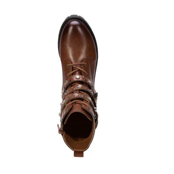 Botas para mujer tipo  militar, marca Belinda Peregrin, cafés o negras, 7011 997779-80