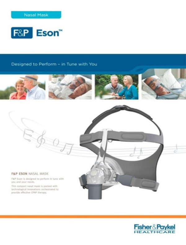 Mascarilla Universal Para Cpap Nasal Talla M