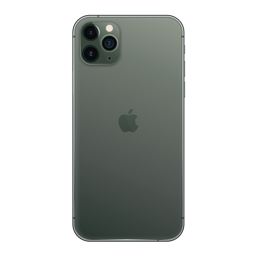 CELULAR (Reacondicionado Grado A) IPHONE 11 PRO MAX Midnight Green 64GB 4GB RAM + KIT ACCESORIOS.